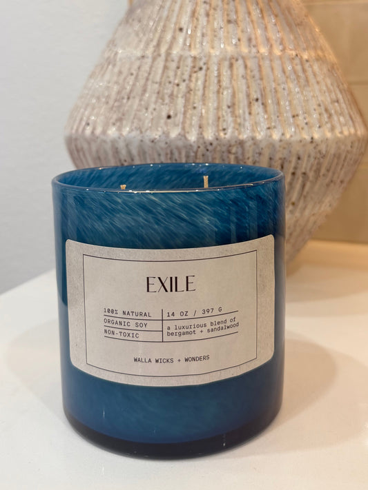 Exile Hand Blown Glass Jar