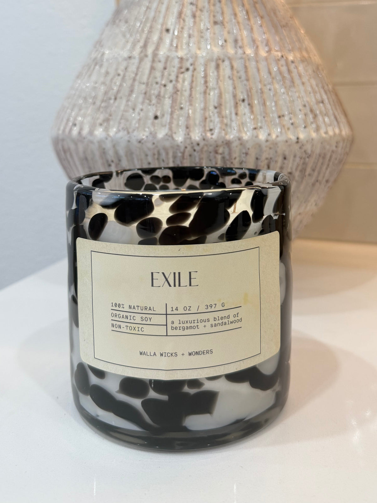 Exile Hand Blown Glass Jar