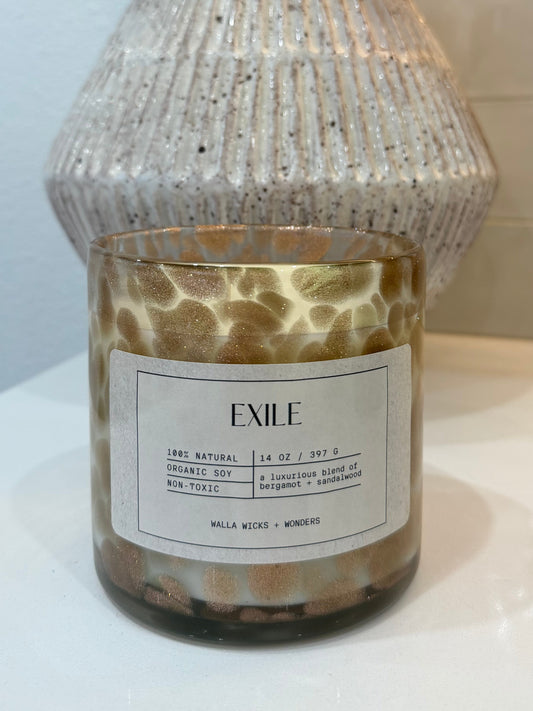 Exile Hand Blown Glass Jar